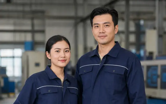 Quần áo bảo hộ lao động màu navy