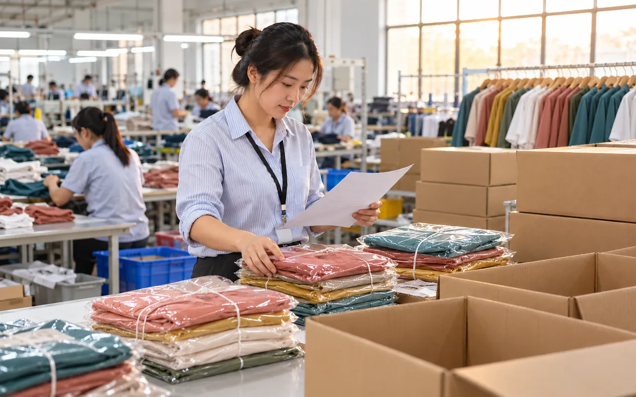 Ảnh minh họa điều phối viên kiểm tra hàng hoàn thành trước giờ giao